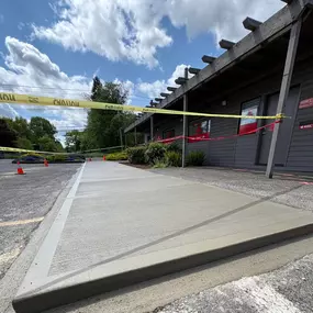 Ted's Terrific Tuesday Tip of the Day...
Know people and have friends!
Super important to have friends and customers like Brother Nature and Kyle Schmidt. When our sidewalk started developing a couple of trip hazards,  I asked Kyle,  