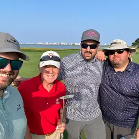 Had an amazing time on the golf course today with my long-time customer-turned-friend, John, for our fourth annual golf outing! ⛳️ Building strong customer relationships goes beyond business—it's about creating memories and genuine connections. Looking forward to many more rounds together!