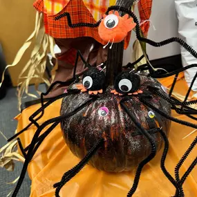 Our talented staff has turned their pumpkins into amazing creations, and we’re excited to show them off! ???? Take a look at these festive designs and enjoy a bit of fall inspiration!