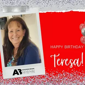 Join me in wishing Teresa a very happy birthday! ????????