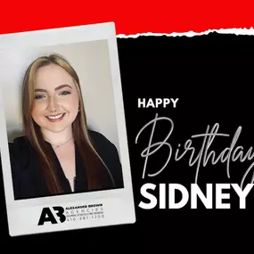Happy Birthday Sidney!  We hope you have a fantastic day!