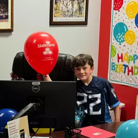 We are shouting a huge HAPPY BIRTHDAY to our biggest and littlest agent! It’s DJ and Clayton’s day, as Clayton was born on his dad’s birthday, seven years ago today! Have a great day, guys!!