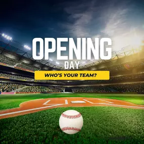 Are you a ⚾️ fan? Who’s your team?

#openingday