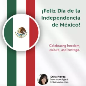 ¡Feliz Día de la Independencia de México! ???????? Today, we celebrate the rich history, culture, and heritage of Mexico. It’s a day of pride, remembrance, and unity. Whether you’re enjoying the festivities with family and friends or reflecting on the journey of independence, we wish you a wonderful and joyful celebration.
At Team Erika Novoa, we’re proud to serve and support our community here in Santa Rosa. Let’s continue to grow together and celebrate the diversity that makes our community so