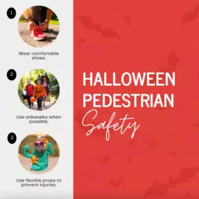 Make sure your Halloween is full of fun and safety! ???????? Whether you’re trick-or-treating or escorting little ones, keep these pedestrian safety tips in mind.