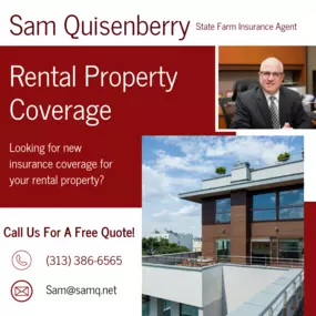 Are you looking for Rental Insurance? Call our office today for a free rental insurance quote for your property or tenant!