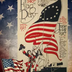 Flag Day is a holiday celebrated on June 14 in the United States. It commemorates the adoption of the flag of the United States on June 14, 1777 by resolution of the Second Continental Congress. The Flag Resolution stated 