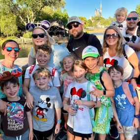 If you call the office, you might get voicemail today as we are short staffed (you’ll be called back asap). I believe in a work hard / play hard mentality and the (most of) 2023 team is off at Walt Disney World celebrating our many accomplishments throughout the year — which translates into how many families we helped move closer to financial security! This team works INCREDIBLY HARD to serve our amazing customers on a daily basis. So excited to spend the next couple days rewarding them with the