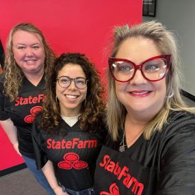 The Babusiak Agency is geared up and ready for game day in our State Farm jerseys!