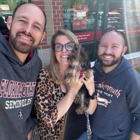 Meet our newest customer, Emmy Babusiak! 
Did you know we offer pet medical insurance? Give us a call or send a message to learn more about how we can help you protect your fur babies and your wallet!