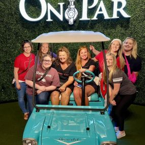 Fun celebration with a team that is always ‘On Par’