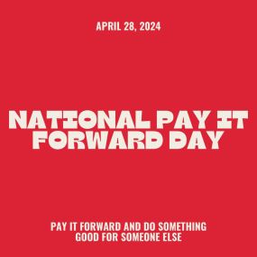 National Pay It Forward Day