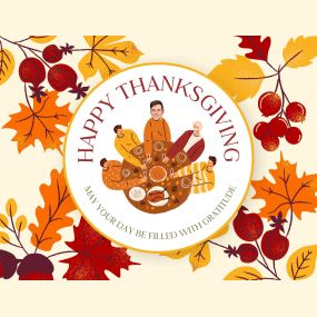 From all of us to all of you - Happy Thanksgiving!