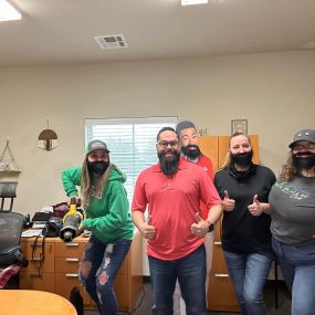 Happy National Joe Day! 
The ladies of the office celebrated by being different versions of Joe. Holly is Joe taking care of the lawn, Emily is Joe at work, and Beth is Race Place RC Club. 
Jake also joined in on the fun by wearing a Joe beard. 
Comment your favorite Joe look, and come back tomorrow to see Joe’s reaction video.