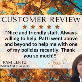 Thank you, Terri!