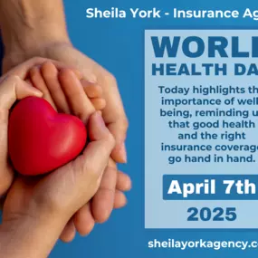 Today is World Health Day!
We encourage everyone to take a moment to prioritize their well-being and support healthier communities. A little care today can lead to a stronger tomorrow.