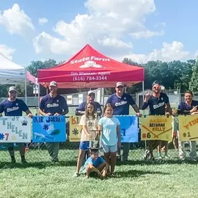 Jim Blaszak State Farm Insurance agent sponsored baseball event