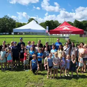 Jim Blaszak State Farm Insurance agent sponsored baseball event