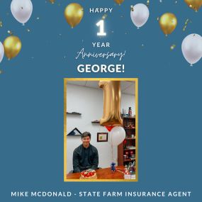 Happy Workiversary George! Thank you for all that you do for our Customers.