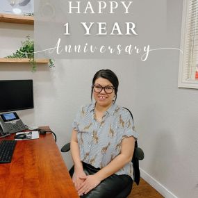 Happy 1 year Anniversary Ashlea! We’re so blessed to have you on our Team! Thank you for being so amazing! #mikemcdonaldstatefarm
