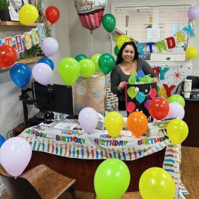 Happy Birthday to Miss Nadia! ????????????????????We’re delighted that we get to celebrate you. Have an amazing day!