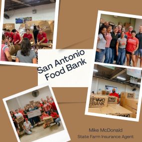 On National Food Bank Day, we volunteered at the SA Food Bank, packing 15,000 lbs of food for over 12,000 meals to help families in need. Our community service reflects our commitment to protecting and supporting the well-being of our community, just as we do for our clients in their financial and insurance needs.
