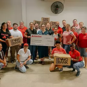 Today is National Food Bank Day! We had a great time Volunteering at the SA Food Bank. We packed over 15,000 lbs of food which provides over 12,000 meals to families.