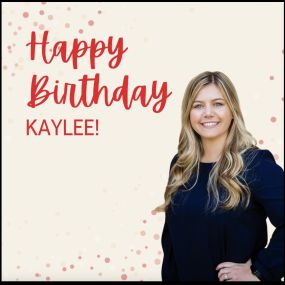 Happy Birthday, Kaylee! Wishing you a day filled with fun and special moments with your husband and daughter. Grateful to have you on our team – your dedication and hard work truly make a difference.