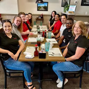 Excited to kick off the day with breakfast and great conversations with our new team members!
