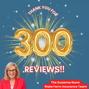 Thank you for 300 reviews!