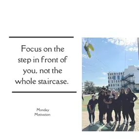 Feeling overwhelmed or stuck? The key to moving forward is often simpler than it seems. Look closely at what you have right now, and take that next step—one step at a time. Let’s keep swimming neighbors, let us make this week a great week!