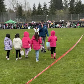 My family and I had an egg-citing time at the Mill Creek Eggstravaganza Egg Hunt