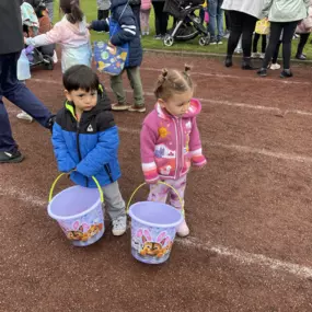 My family and I had an egg-citing time at the Mill Creek Eggstravaganza Egg Hunt