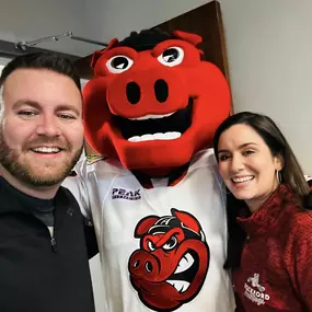 Our team is AMAZING!  We celebrated their accomplishments this year with Hammy & The Rockford IceHogs!  We’re thankful for our team as they truly care to help our customers!!