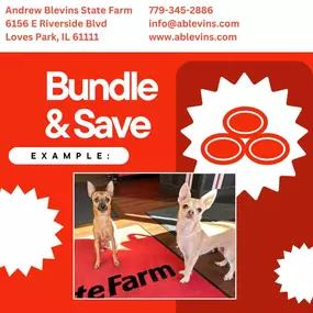 An iconic duo and the perfect example of why bundling just makes sense. Call us today to learn how you can bundle your policies and save with Andrew Blevins State Farm!