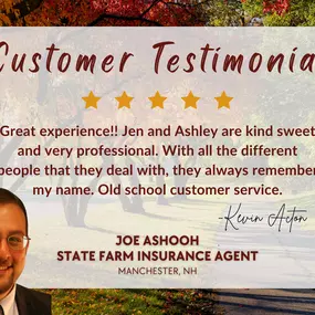 Thank you, Kevin, for the wonderful review! Give us a call today for a free insurance quote, we'd be happy to help you on your coverage journey!