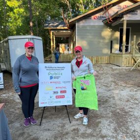 We had the best time volunteering the other week during Sea Island Habitat for Humanity Women Build Week! In one week, a group of women complete what typically takes a month and a half! So proud to be a sponsor for this great cause!