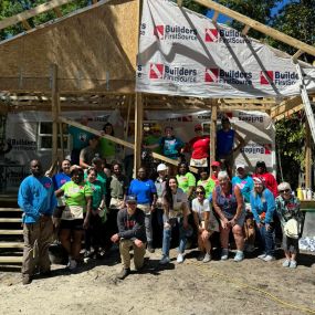 We had the best time volunteering the other week during Sea Island Habitat for Humanity Women Build Week! In one week, a group of women complete what typically takes a month and a half! So proud to be a sponsor for this great cause!