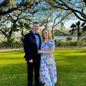 Nick and I had an amazing time sponsoring Our Lady of Mercy Community Outreach's Love Your Neighbor Celebration this past weekend, which was held at beautiful The Dunlin, Auberge Resorts property at Kiawah River and raised money for a fantastic cause.