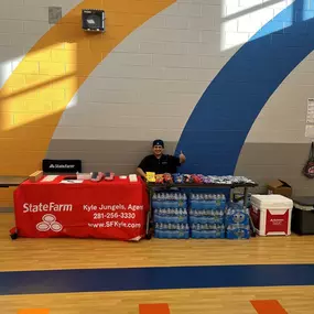 We had so much fun this past Friday passing out goodies at Andre' Elementary! I'd like to thank their PTO for having us out and letting us interact with  everyone. I hope they had as much fun as we did. Go Leopards!