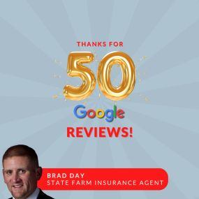 Thank you for 50 Google Reviews! We are so grateful for our wonderful customers!