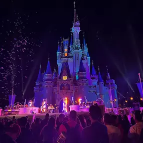 Ringing in the new year at the happiest place!
