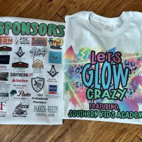 So glad we could help sponsor a good cause. We can’t wait to see everyone at glow bingo!