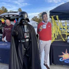 Jake had such a good time at the fall fest this year! He met many fun new friends and got to say hi to some old ones.