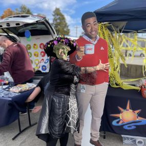 Jake had such a good time at the fall fest this year! He met many fun new friends and got to say hi to some old ones.