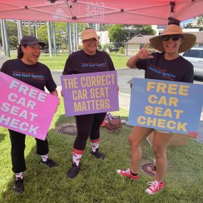 Car seat safety day! 
#goodneighbor #shrinershospitalsforchildren #carseatsafety