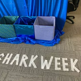 We're collecting non-perishable donations for Shark Week! Bring your donations to 12244 E. 116th St., Suite 100 between 9 a.m. and 6 p.m. this week or next week to benefit families in Hamilton County through the Come to Me Food Pantry.