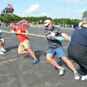 Last week my wife put on a crazy cool event for her work, Wheaton World Wide Moving | Bekins Van Lines. It was a truck pull fundraiser to benefit Give Kids The World and Move For Hunger, and she raised $20,000 for the two organizations. How great is that?! I was happy to sponsor a team to pull a 30-foot moving truck and was only a smidge sore after pulling it 100 feet.