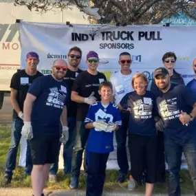 Everyone at the office was overjoyed to participate in the Indy Truck Pull at Wheaton World Wide Moving | Bekins Van Lines tonight. Hearing from families who have visited Give Kids The World with their critically-ill children drove home the impact we can have on local families through partnerships like these. Thank you to every sponsor, team, and participant at the Truck Pull. We can't wait to participate and sponsor again next year!