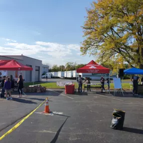 Everyone at the office was overjoyed to participate in the Indy Truck Pull at Wheaton World Wide Moving | Bekins Van Lines tonight. Hearing from families who have visited Give Kids The World with their critically-ill children drove home the impact we can have on local families through partnerships like these. Thank you to every sponsor, team, and participant at the Truck Pull. We can't wait to participate and sponsor again next year!